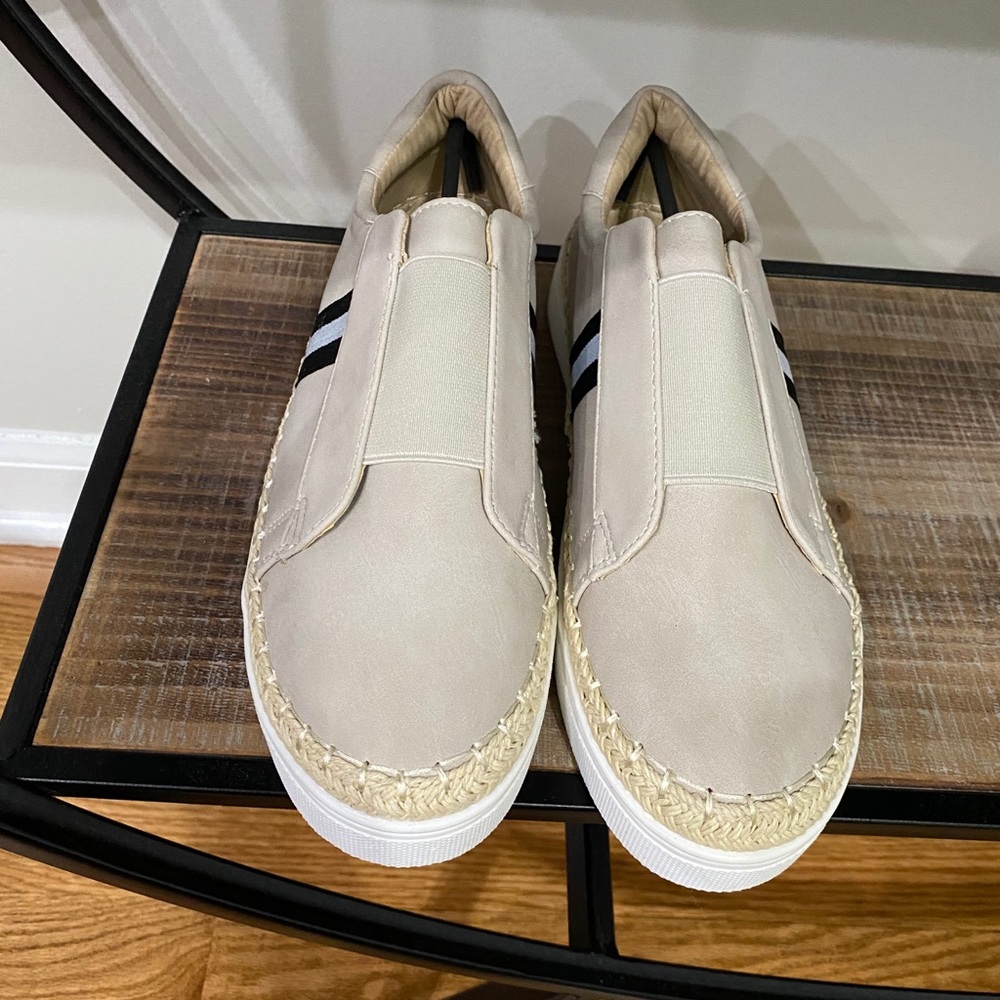 HARBOR FAUX SUEDE SLIP-ON ESPADRILLE SNEAKER